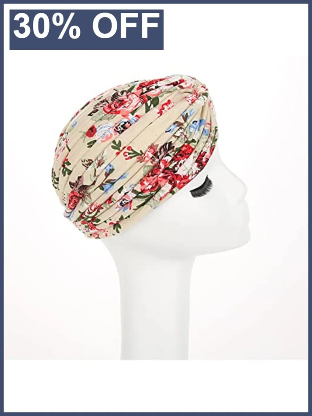 Women's Cotton Turban Head Wrap Chemo Beanie Cap Bonnet Hair Loss Hat